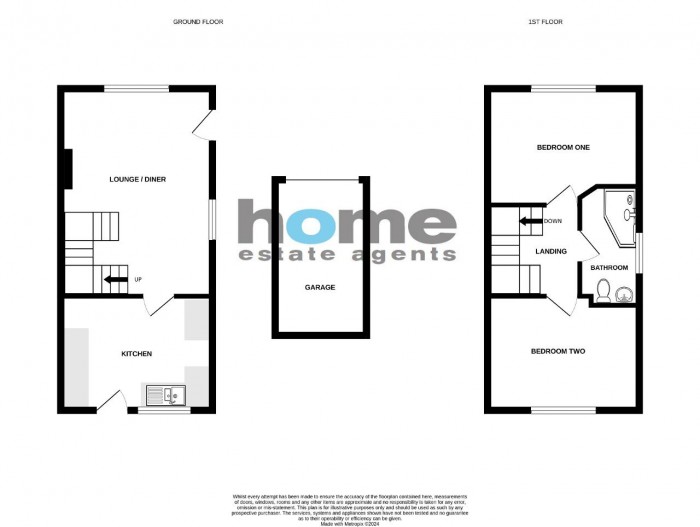 Floorplan for Kempston, Beds