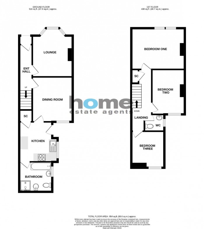 Floorplan for Coventry Road, Bedford