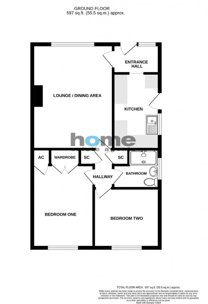 Floorplan for Heronscroft, Bedford