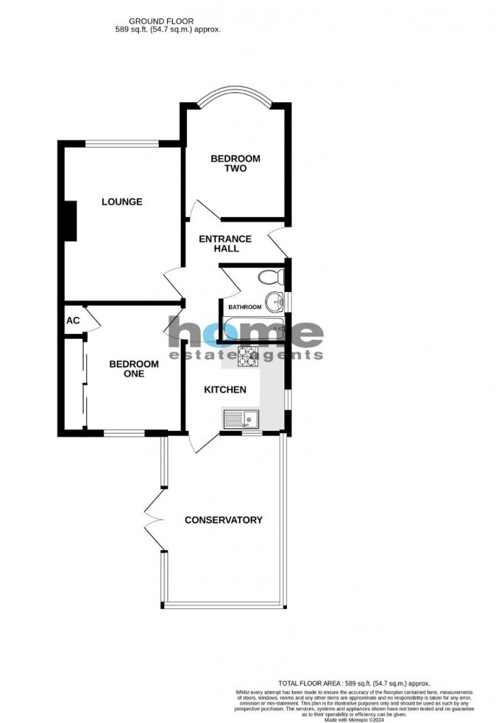 Floorplan for George Street, Clapham