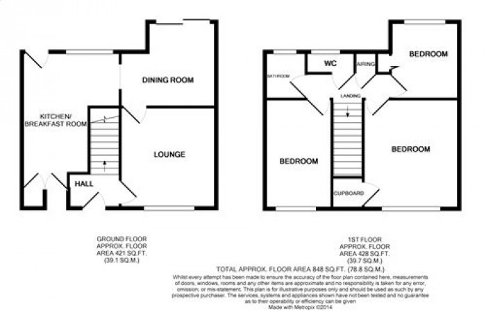 Floorplan for The Boundary, Bedford