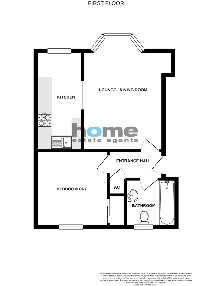 Floorplan for Hurst Grove, Bedford