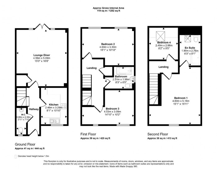 Floorplan for New Cardington, Bedford